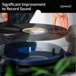 Hudson HiFi Blue Acrylic Turntable Mat 11.75”