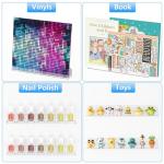 6 Pack Wall Mount Vinyl Record Shelves