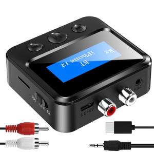 Bluetooth Transmitter & Receiver with LCD Display
