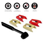 4 Pack Turntable Needles with Stylus Cleaning Brush