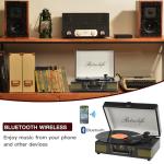 Retrolife Bluetooth Portable Turntable with Speakers