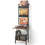 Tewinko Vinyl Record Player Stand with Storage
