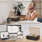 Bluetooth Portable CD Player with Built-in Speakers