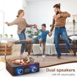 Bluetooth Portable CD Player with Built-in Speakers