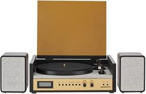 Crosley Coda 3-Speed Bluetooth Turntable with Speakers
