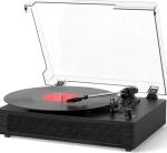 Bluetooth Vinyl Record Player with Built-in Speakers