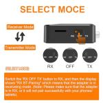 Bluetooth Transmitter & Receiver with LCD Display