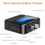 Bluetooth Transmitter & Receiver with LCD Display