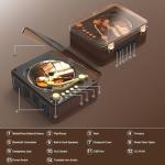 Bluetooth Portable CD Player with Built-in Speakers