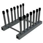 Vinyl Record Storage Stand with Silicone Top