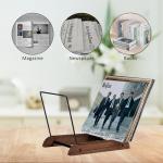 Large Vinyl Record Storage Stand in Wood and Metal