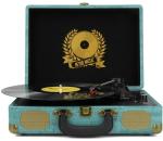 3-Speed Bluetooth Suitcase Vinyl Record Player