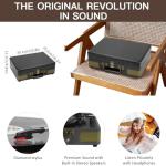 Retrolife Bluetooth Portable Turntable with Speakers