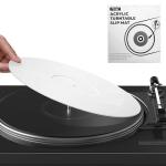 White Acrylic 12" Turntable Slipmat for Vinyl