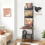 Tewinko Vinyl Record Player Stand with Storage