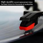 4 Pack Turntable Needles with Stylus Cleaning Brush