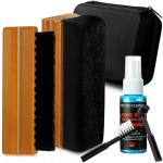 Vinyl Record Cleaning Kit with Brush and Cleaner