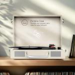 Revival 55 Portable 3-Speed Vinyl Record Player