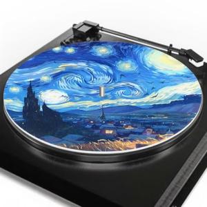 Qehuruxo 12-Inch Rubber Slipmat for Turntables