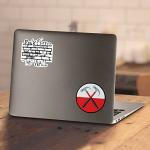 Pink Floyd The Wall T-Shirt & Stickers - Black