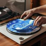 Qehuruxo 12-Inch Rubber Slipmat for Turntables