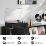Bluetooth Vinyl Record Player with Built-in Speakers