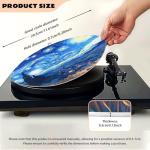 Qehuruxo 12-Inch Rubber Slipmat for Turntables