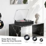 Bluetooth Vinyl Record Player with Built-in Speakers