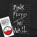 Pink Floyd The Wall T-Shirt & Stickers - Black