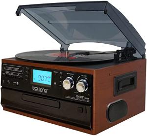 Boytone BT-22MS Bluetooth Vinyl Turntable and Player