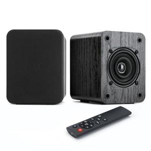 Saiyin Bluetooth Bookshelf Speakers with Powerful Sound