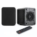 Saiyin Bluetooth Bookshelf Speakers with Powerful Sound