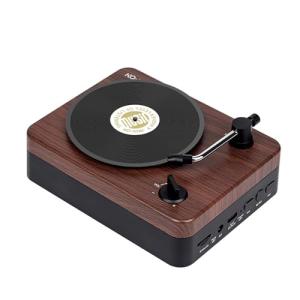 Retro Bluetooth Vinyl Record Player & Speaker