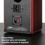 Saiyin 8.9cm Passive Shelf Speakers for Home