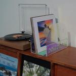 Acrylic Prism Vinyl Record Storage Stand