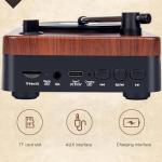 Retro Bluetooth Vinyl Record Player & Speaker