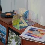 Acrylic Prism Vinyl Record Storage Stand