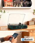Bluetooth Vinyl Record Player with Built-in Speakers