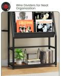 5-Tier Vinyl Record Player Stand with Slots