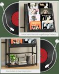 5-Tier Vinyl Record Player Stand with Slots