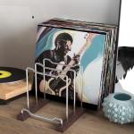 ELUCESCO Vinyl Record Stand for 80 LPs