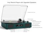 Bluetooth Vinyl Record Player with Built-in Speakers