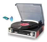 TechPlay ODC107BT Bluetooth Turntable with FM Radio