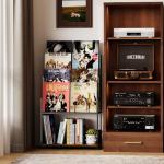 Cottage Charm 5-Tier Vinyl Record Storage Stand