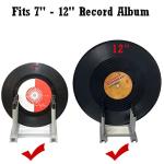 Vinyl Record Holder Stand with Silicone Top