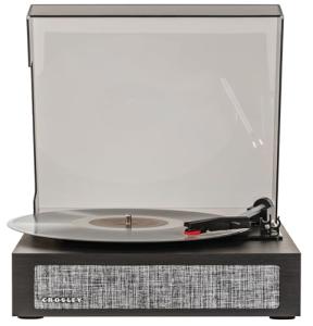 Crosley Scout Bluetooth Turntable with Speakers, Black