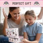 Furry Smile Ballerina Musical Jewelry Box Set