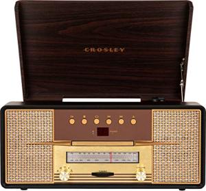 Crosley Rhapsody Bluetooth Turntable with AM/FM Radio