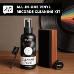 EVEO 4-in-1 Vinyl Record Cleaning Kit