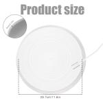 12-Inch Silicone Turntable Mat for Vinyl Records